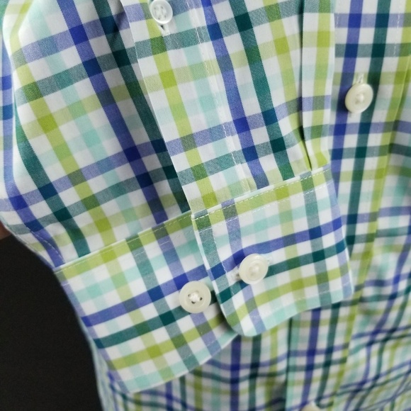 ORVIS Long Sleeve Button Down Multicolor Plaid L - Picture 5 of 8